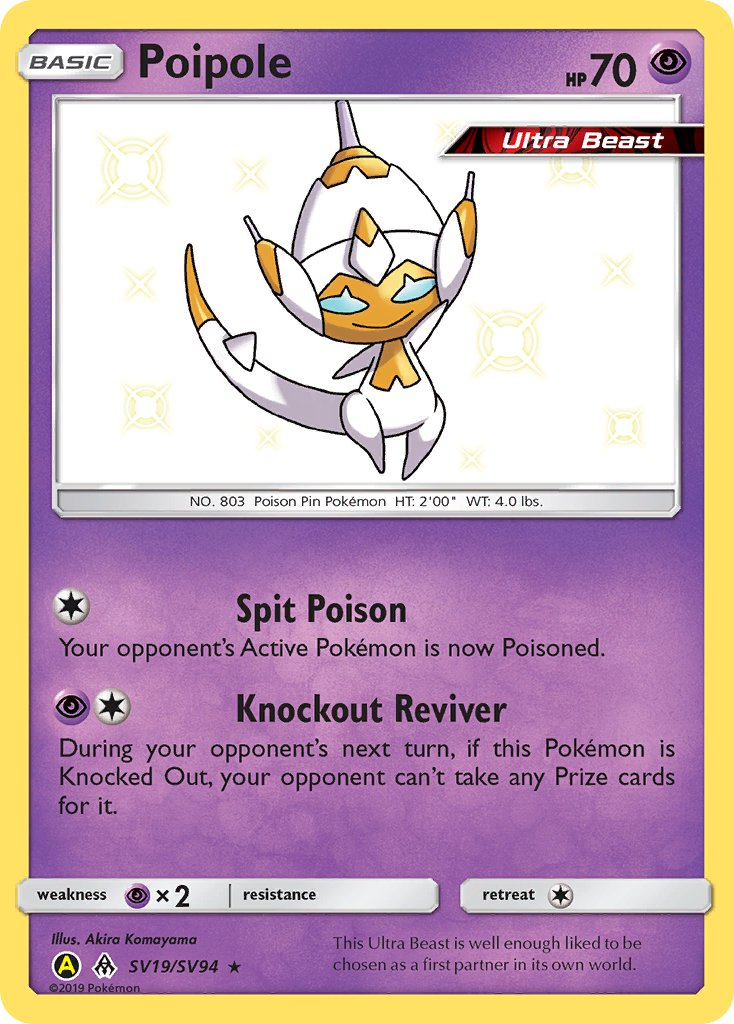 Poipole Pokémon card