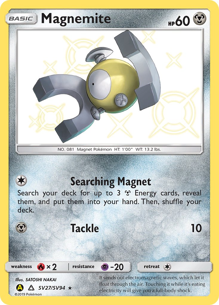 Magnemite Pokémon card