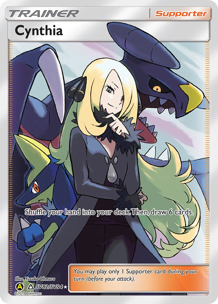 Cynthia Pokémon card