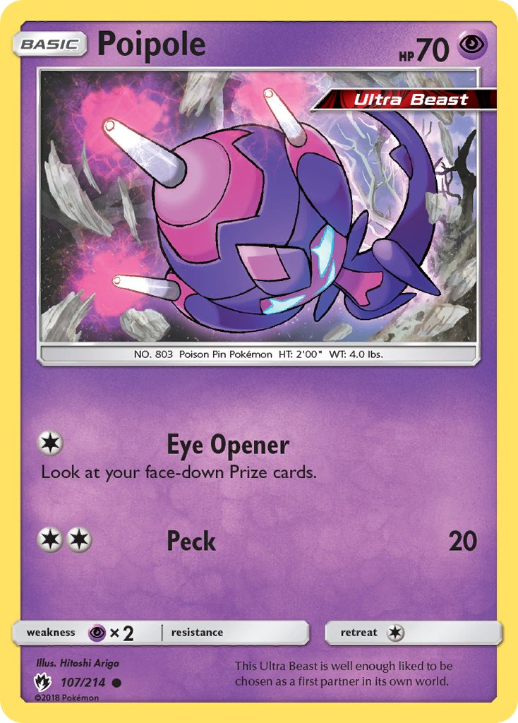 Poipole Pokémon card