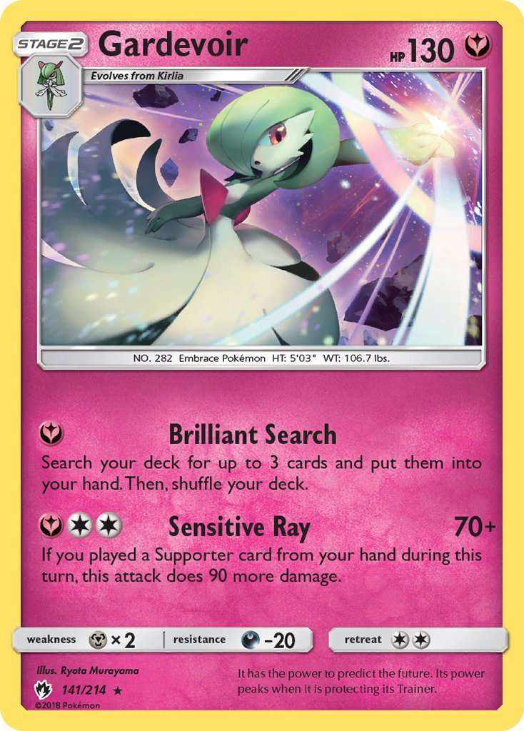 Gardevoir Pokémon card