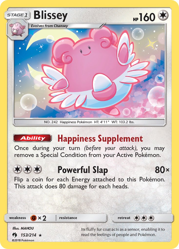 Blissey Pokémon card