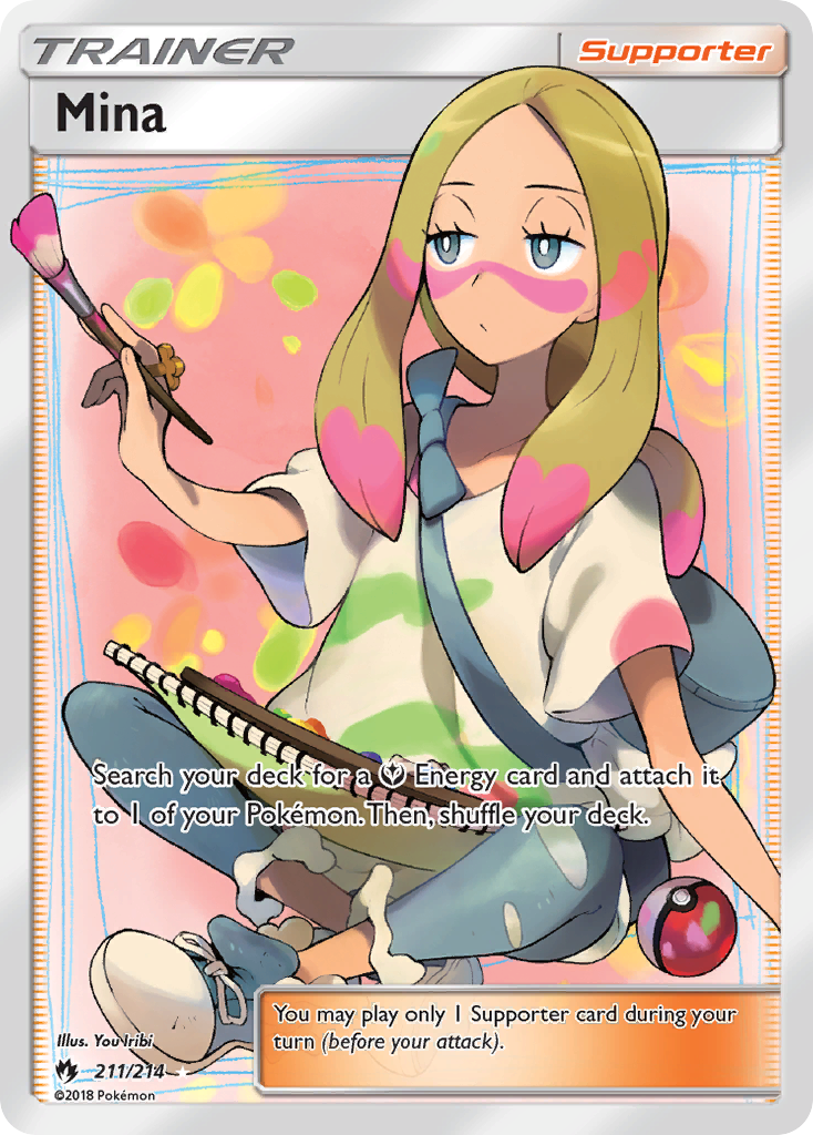 Mina Pokémon card