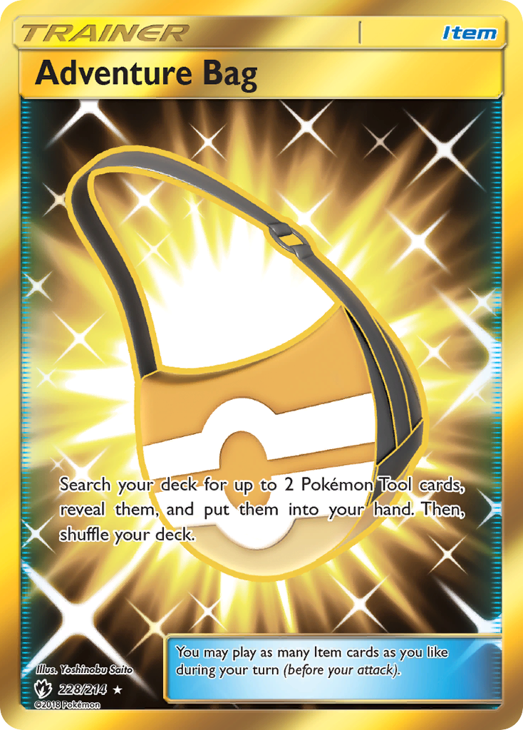 Adventure Bag Pokémon card