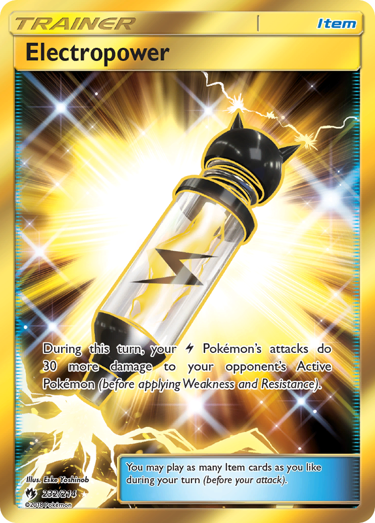 Electropower Pokémon card