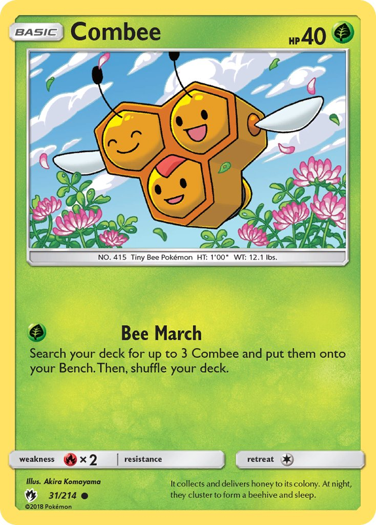 Combee Pokémon card