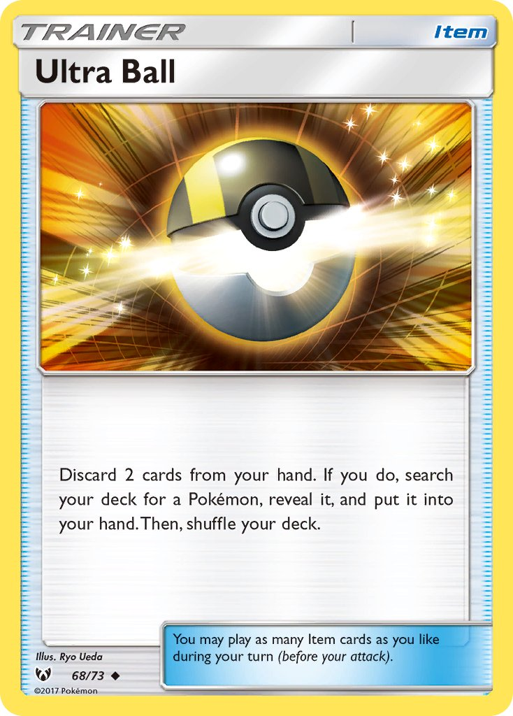 Ultra Ball Pokémon card
