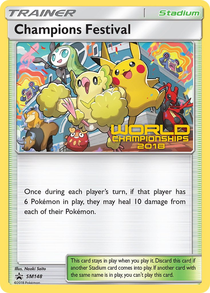 Champions Festival Pokémon card