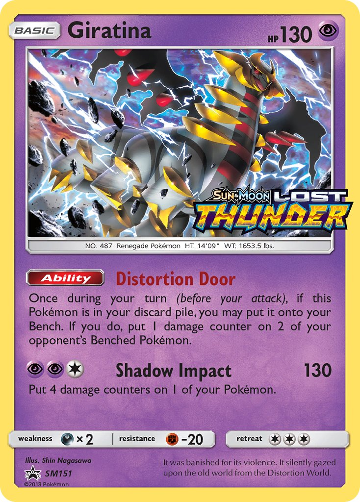 Giratina Pokémon card