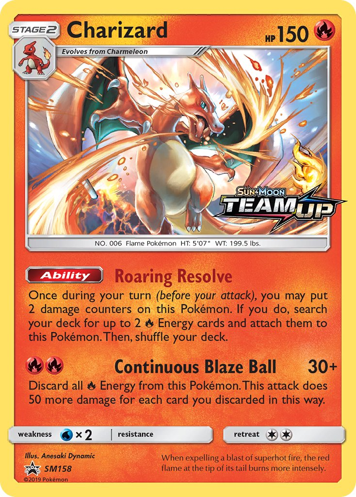 Charizard Pokémon card