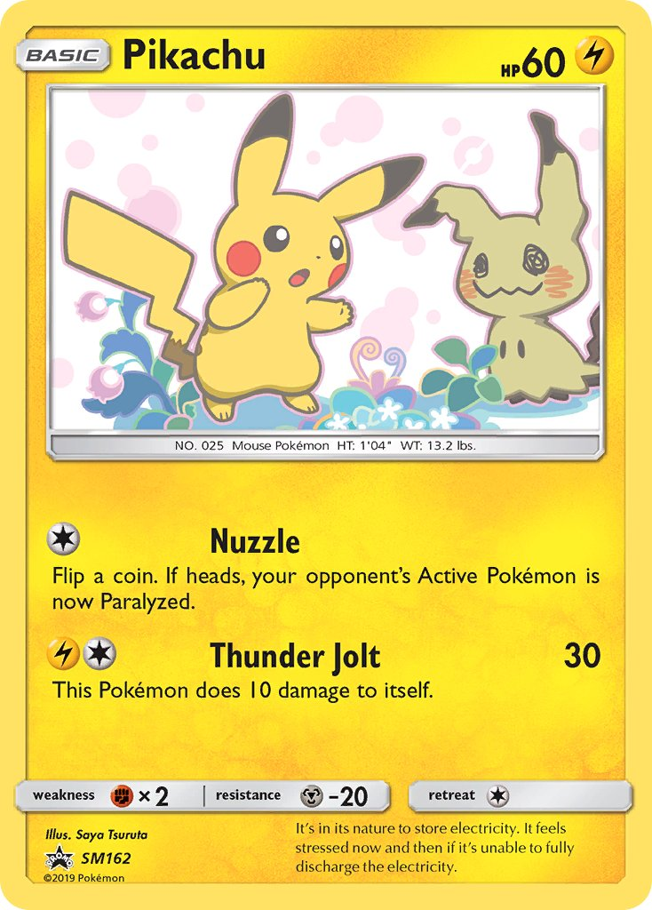 Pikachu Pokémon card