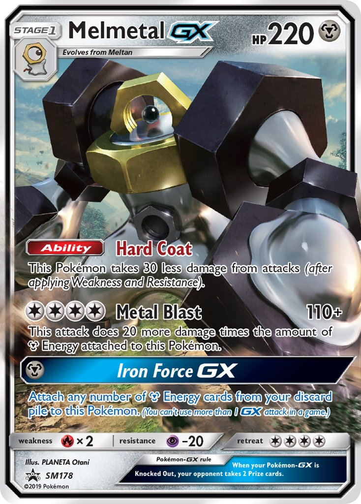 Melmetal GX Pokémon card