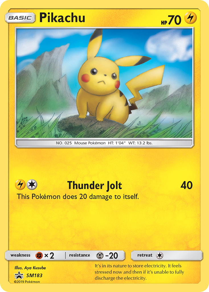 Pikachu Pokémon card