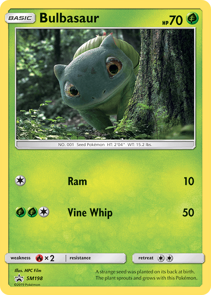 Bulbasaur Pokémon card