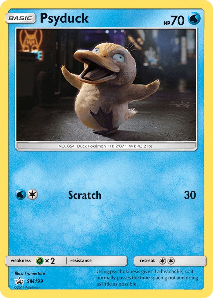 Psyduck Pokémon card