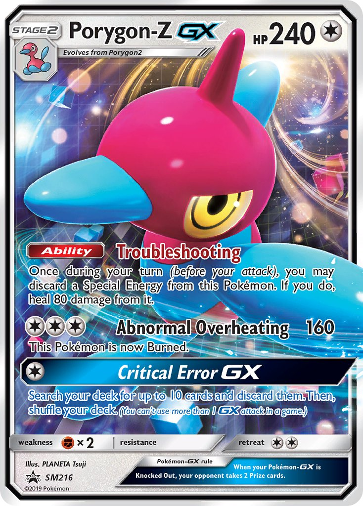 Porygon-Z GX Pokémon card