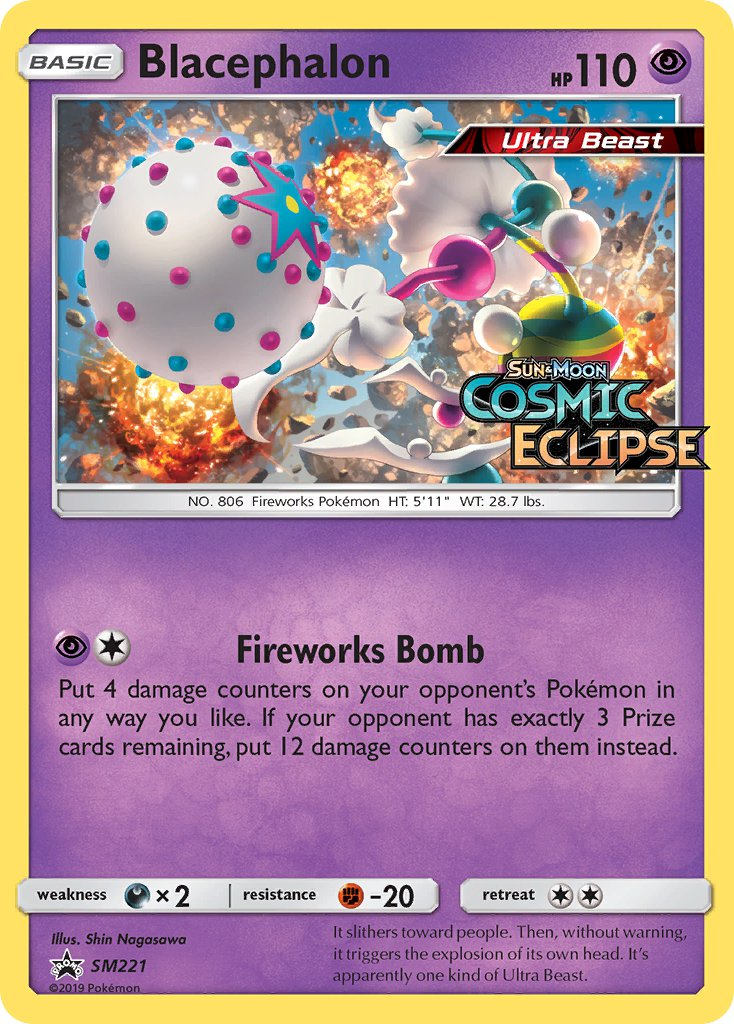 Blacephalon Pokémon card