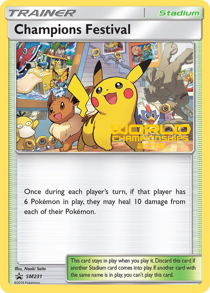 Champions Festival Pokémon card