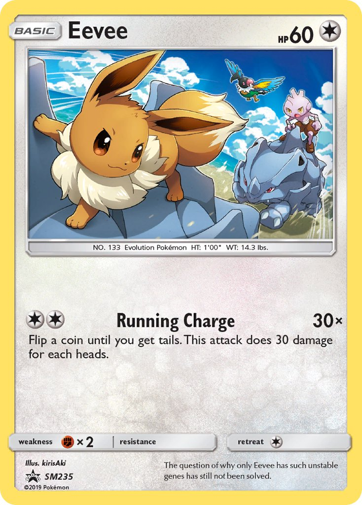Eevee Pokémon card