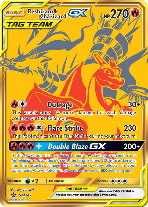 Reshiram & Charizard Tag Team GX