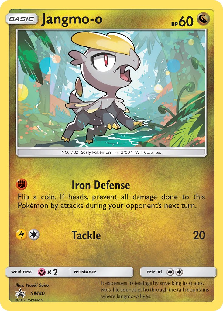 Jangmo-o Pokémon card