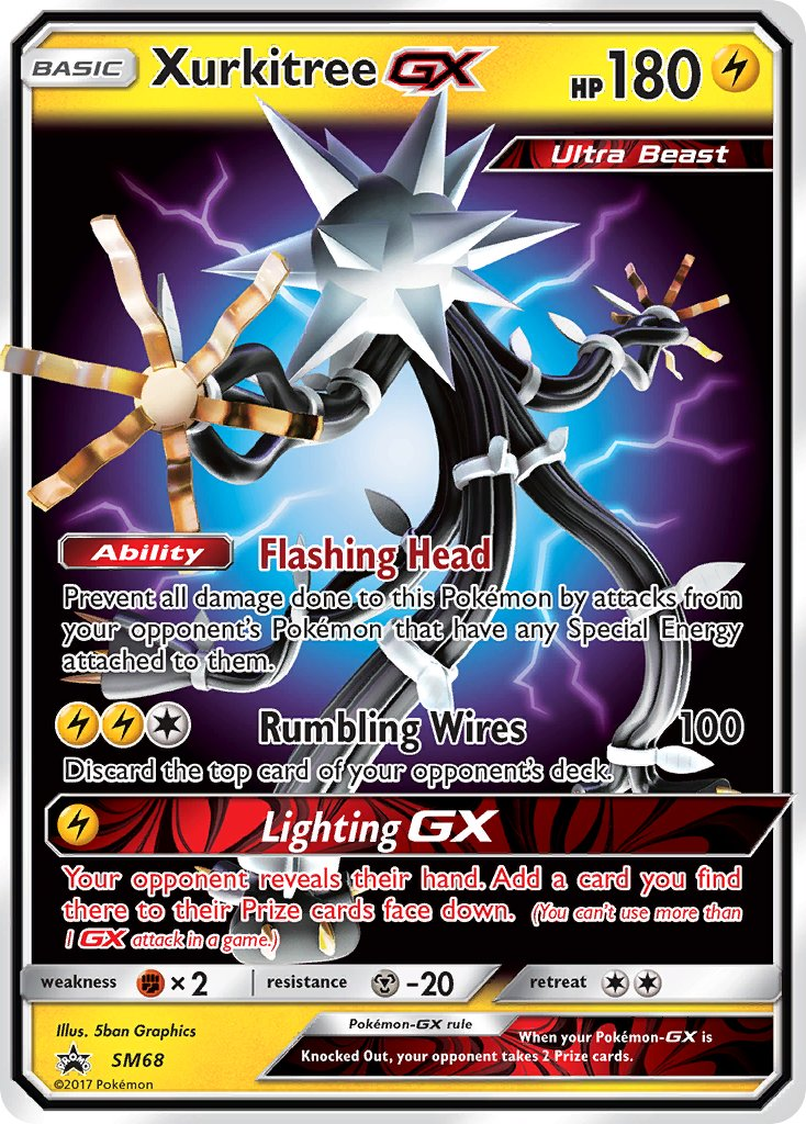 Xurkitree GX Pokémon card