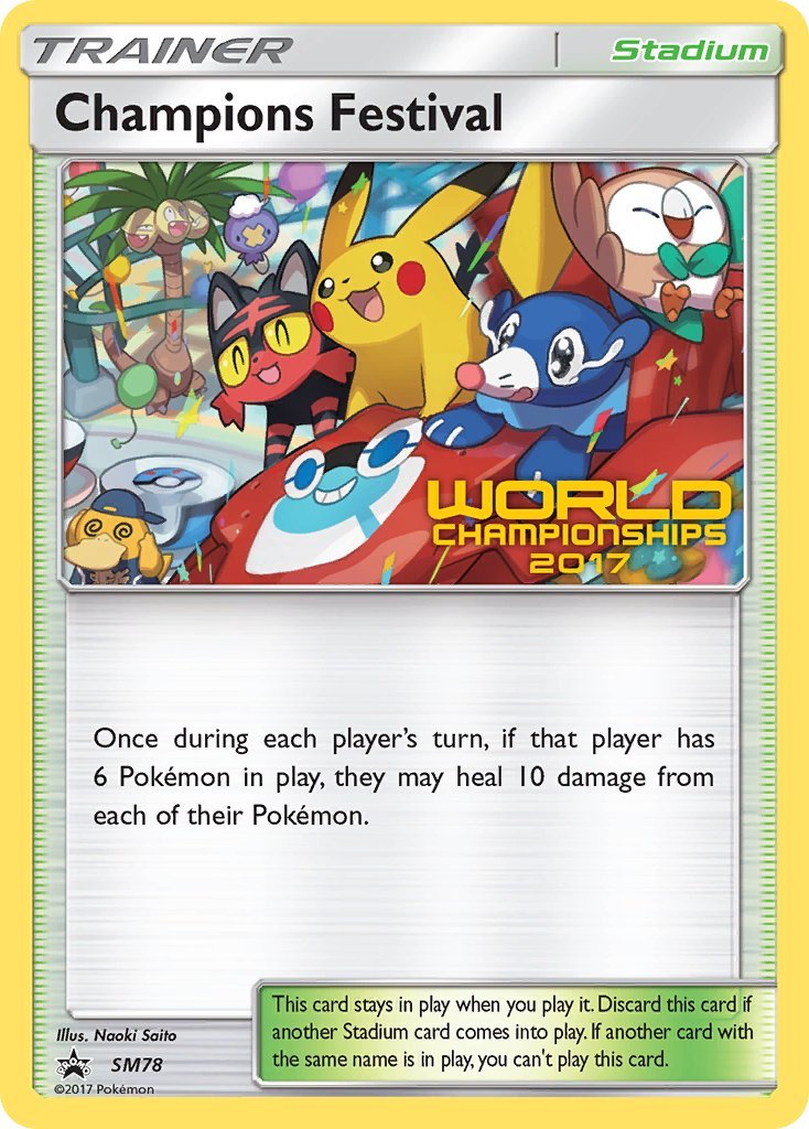 Champions Festival Pokémon card