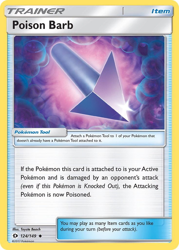 Poison Barb Pokémon card