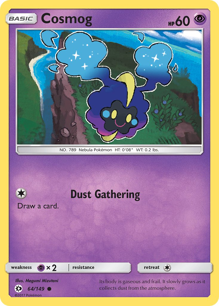 Cosmog Pokémon card