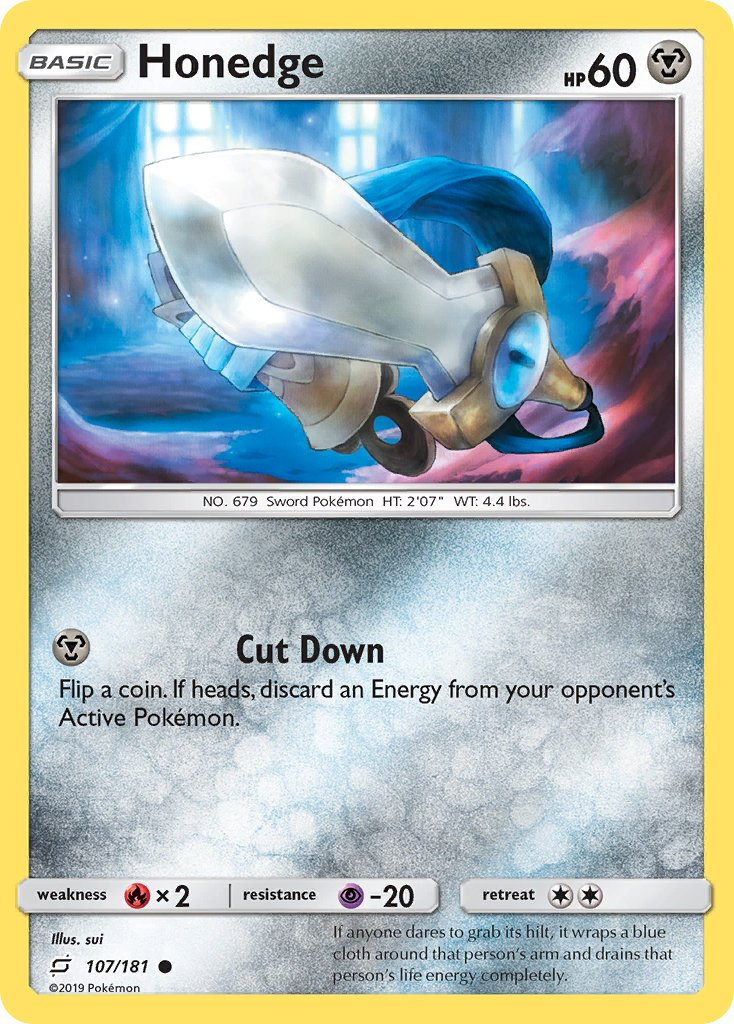 Honedge Pokémon card