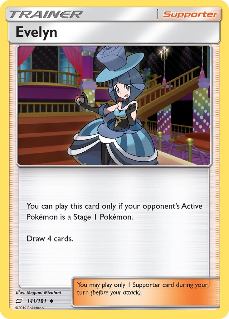 Evelyn Pokémon card