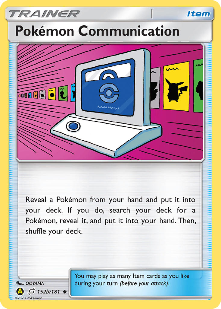Pokémon Communication Pokémon card