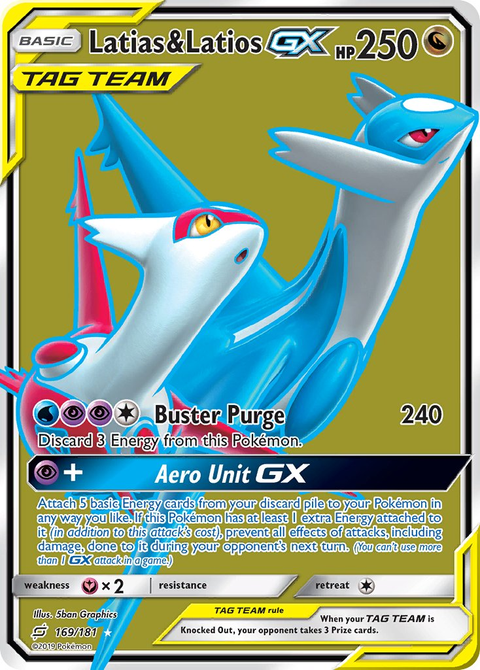 Latias & Latios Tag Team GX