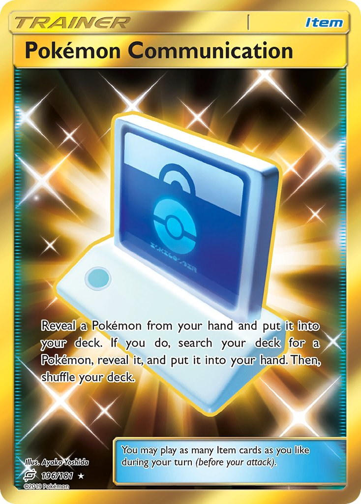 Pokémon Communication Pokémon card