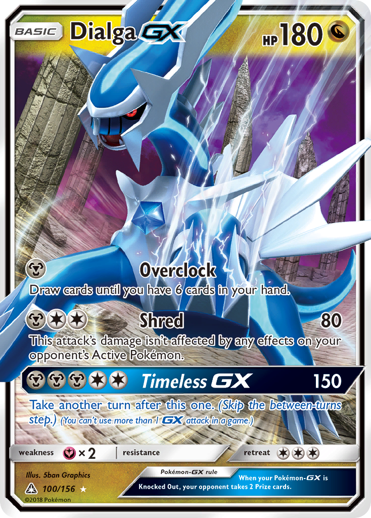 Dialga GX Pokémon card