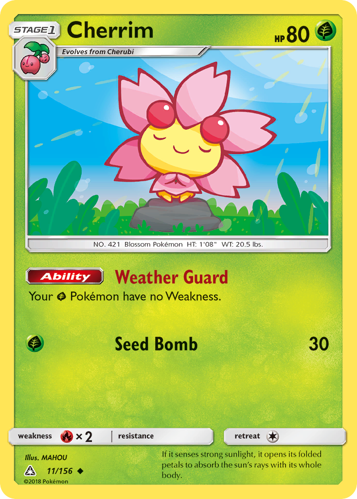 Cherrim Pokémon card