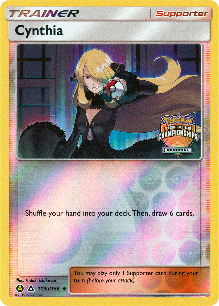 Cynthia Pokémon card