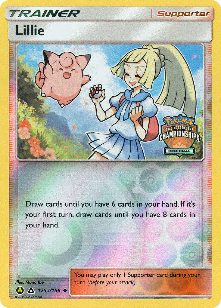 Lillie Pokémon card