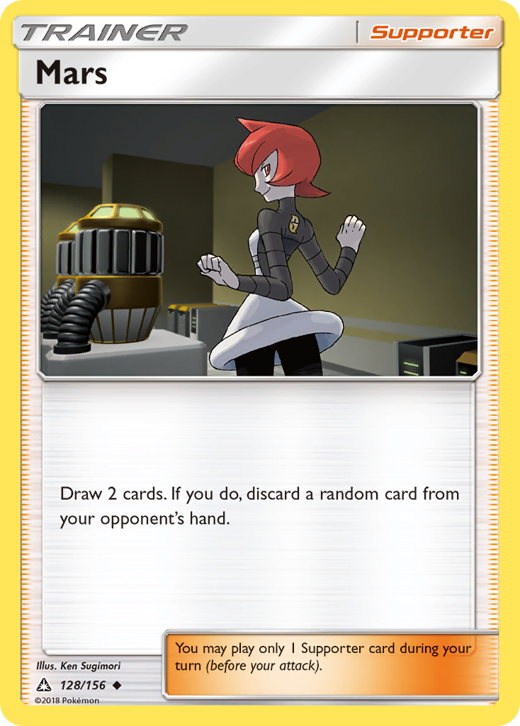 Mars Pokémon card