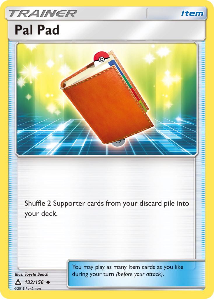 Pal Pad Pokémon card