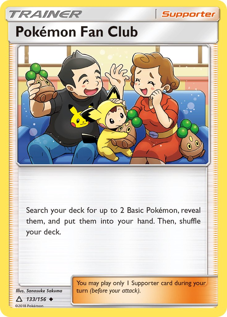 Pokémon Fan Club Pokémon card