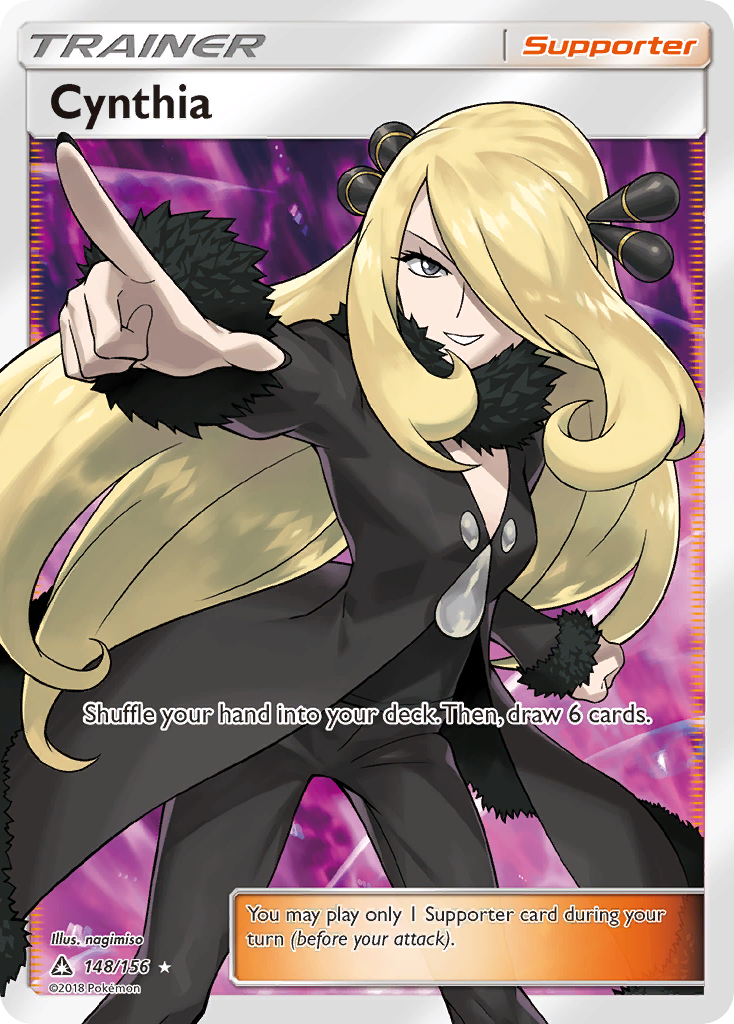Cynthia Pokémon card