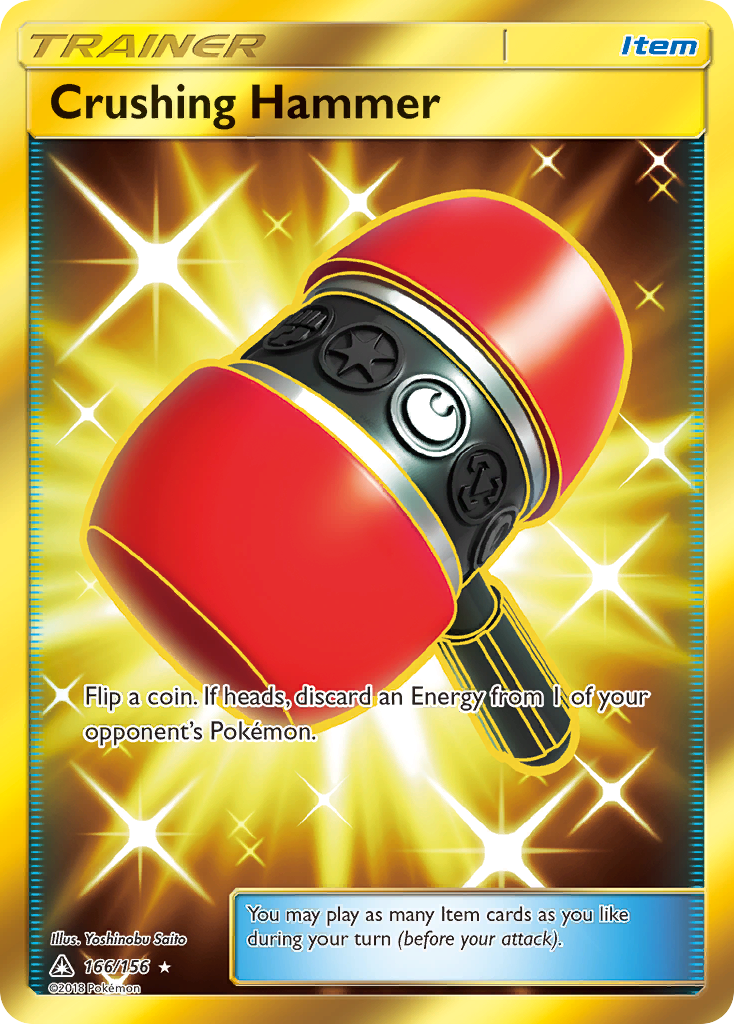Crushing Hammer Pokémon card