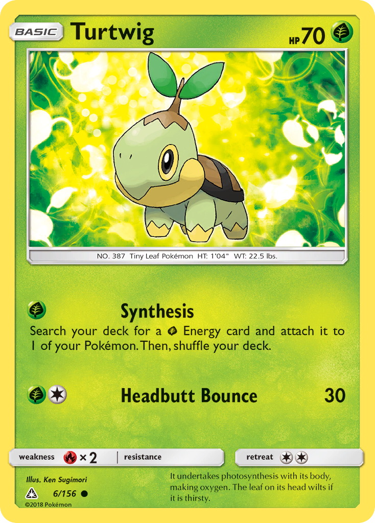 Turtwig Pokémon card