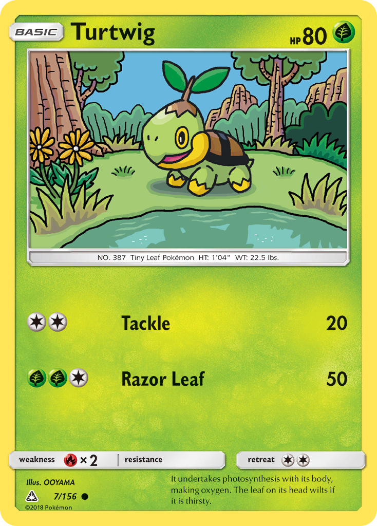 Turtwig Pokémon card