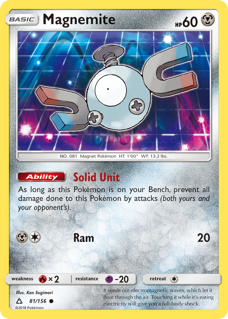 Magnemite Pokémon card