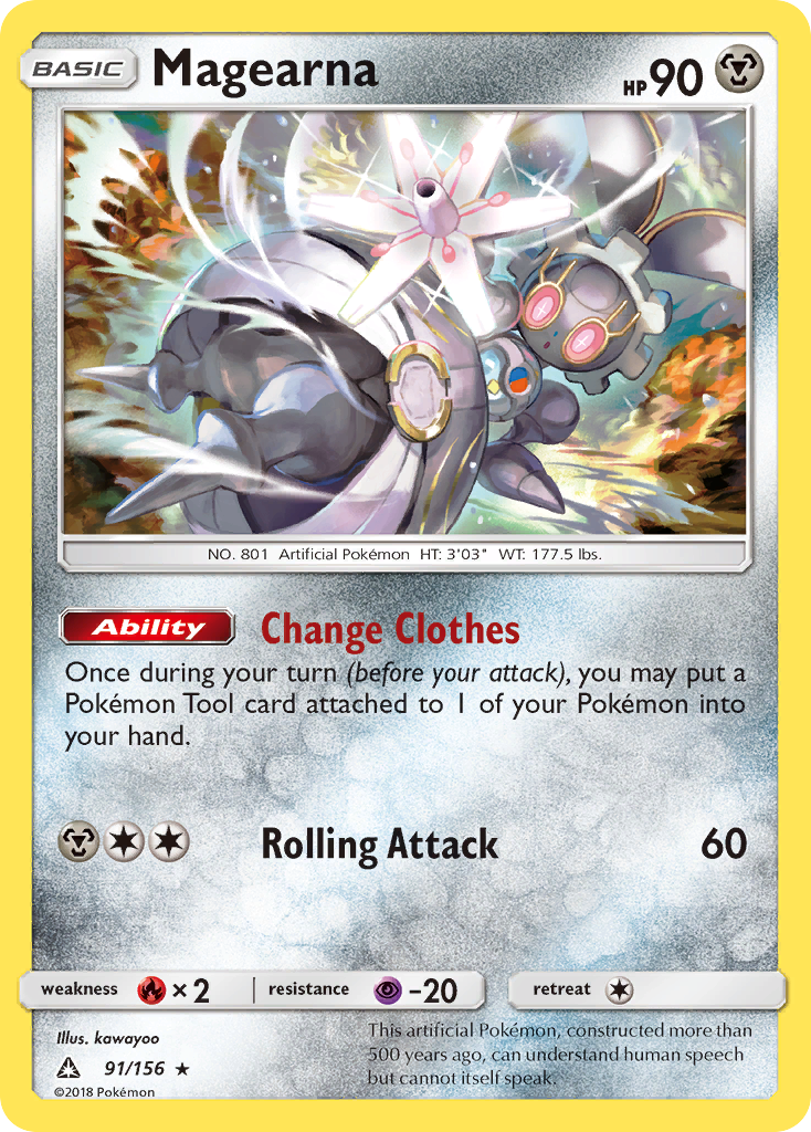 Magearna Pokémon card