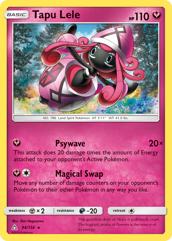 Tapu Lele Pokémon card