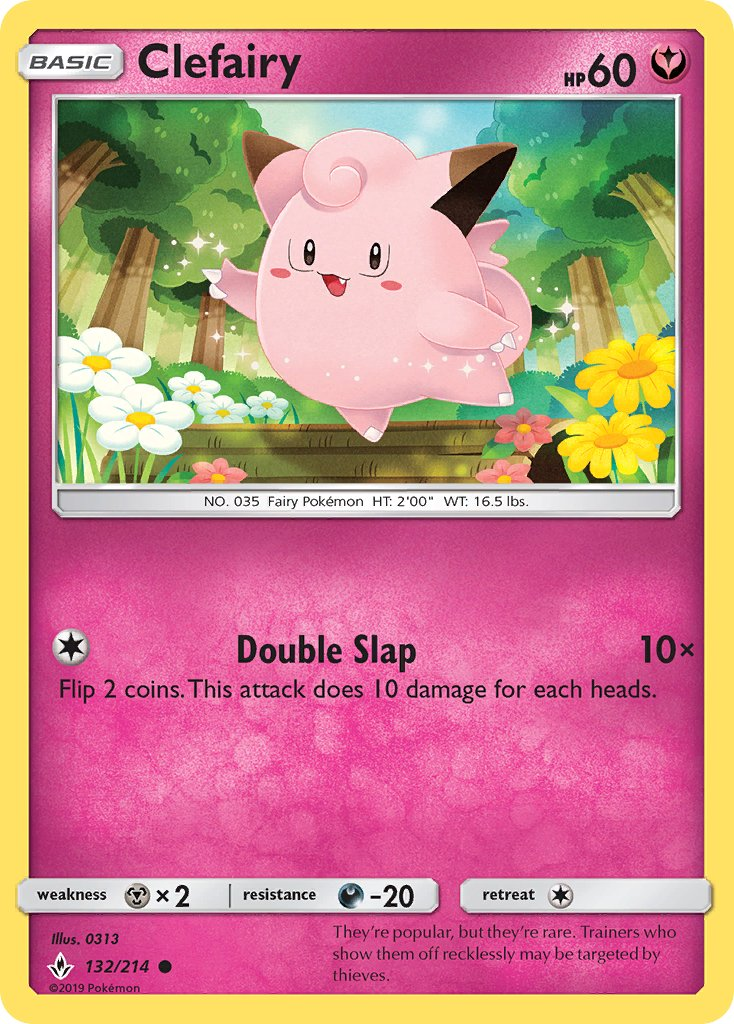Clefairy Pokémon card