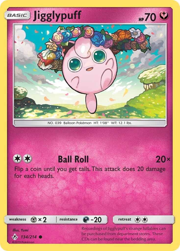Jigglypuff Pokémon card